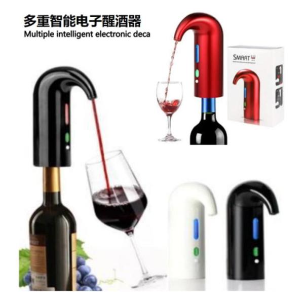 Automatic Wine Bottle Opener Set Stainless Steel Corkscrew USB Rechargeable Electric