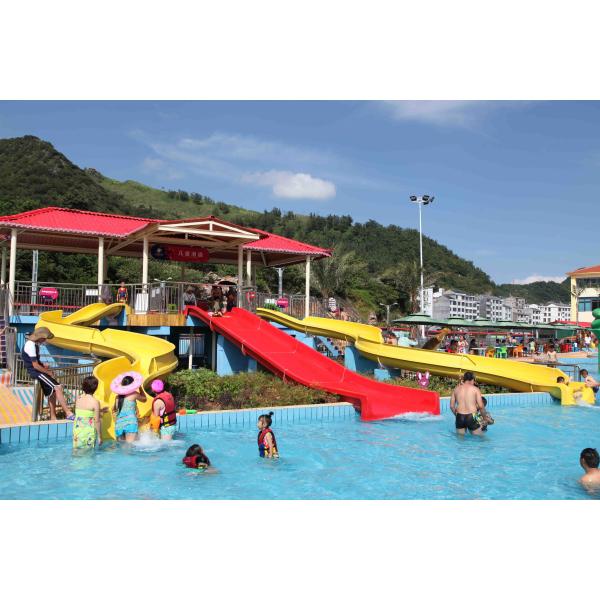 Customiazed Kids Fun Water Slide for Water Park / Fiberglass Water Park Equipment