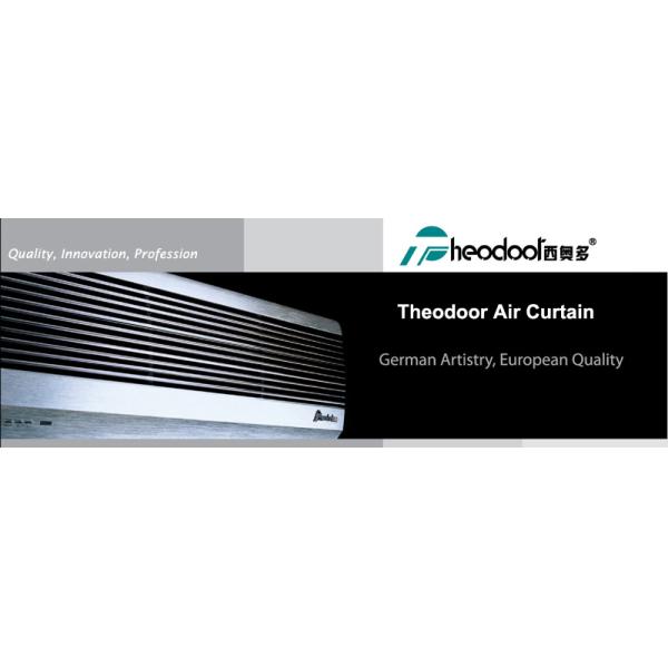 2025 Aluminum Silver Residential Overhead Door Air Curtains With Cross Flow Fan