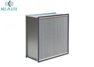 Cheap Glassfiber Box Type Aluminum Separator HEPA Air Filter for HVAC System wholesale