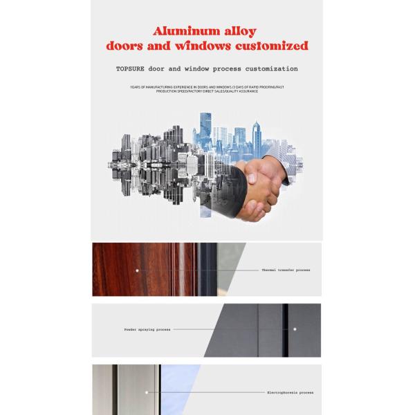 Cambered 1.3mm Alu 6063-T5 Fan Casement Window