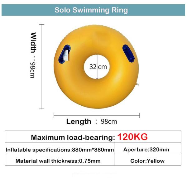 ODM Water Park Amusement Inflatable Kayak Swimming Pool Float Ring For Kid And Adults