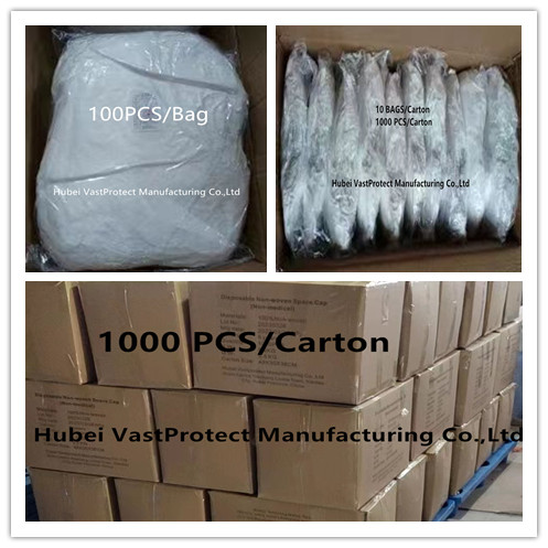 Customized Logo 18GSM Non Woven PP Ninja Balaclava Astronaut Space Cap For Protection