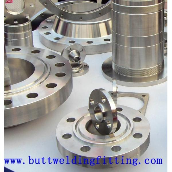 Quality 1/2 Inch - 48 Inch Forged Steel Flanges , steel pipe flange With A182 / F51 / Inconel 625 for sale