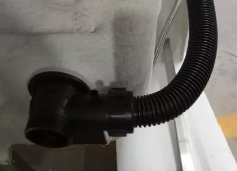 1800x700 Freestanding SPA Massage Bathtub Indoor 2 Person Black And White