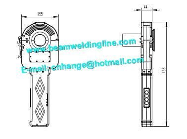 Orbital Tube To Tube Welding Machine , Tube To Tube Orbital Welding Machine