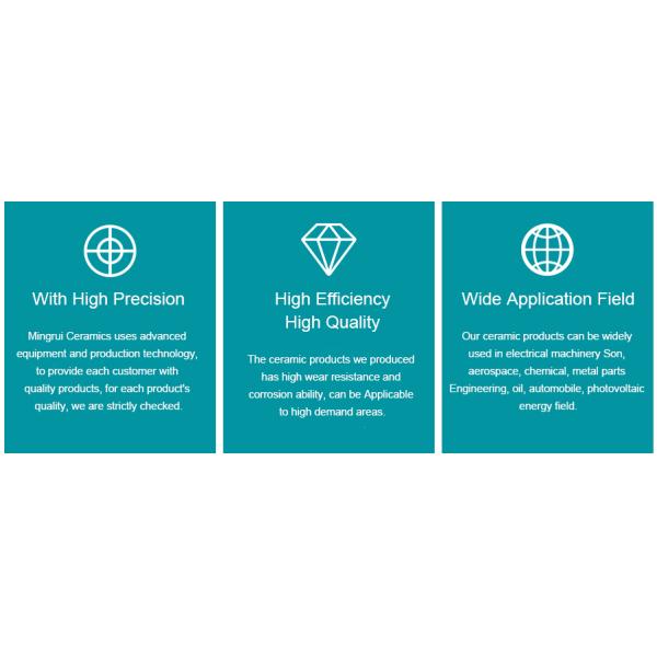 Precision Zirconia Ceramic Parts / Advanced Technical Ceramics Machining