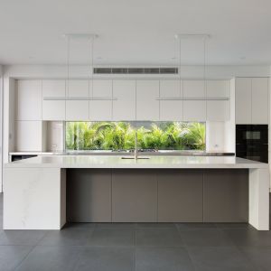 Buy cheap OEM Matte White Melamine Kitchen Cabinet Moisture Proof from wholesalers