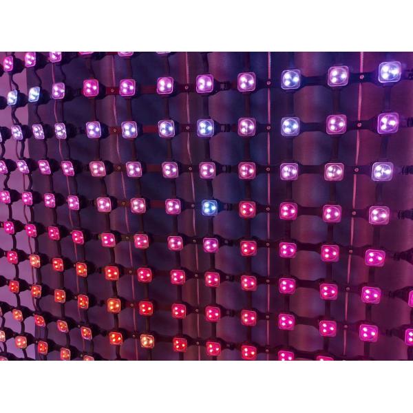 Christmas Advertisement Color LED Mesh Screen IP67 Outdoor Waterproof And Dustproof