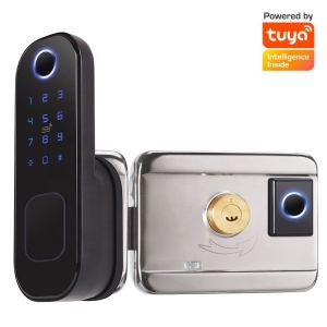 Cheap Keyless Smart door lock Tuya App wholesale