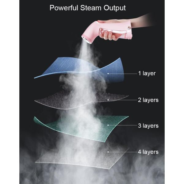 220ml Water Tank Capacity Portable Handheld Garment Steamer for Steam Iron Fabric Clothes