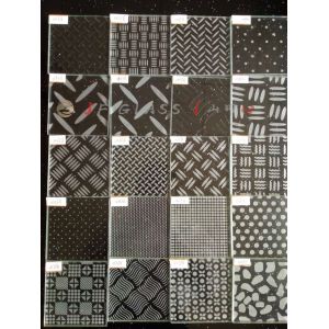 High Transmittance CCC 8mm Bathroom Door Glass Panel