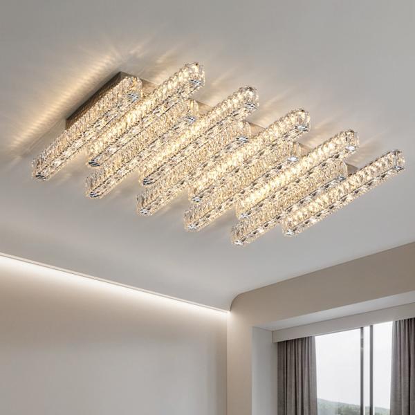 Modern Ceiling Lamp Luxury Crystal Study Bedroom Chandelier Indoor Lighting(WH-CA-103)