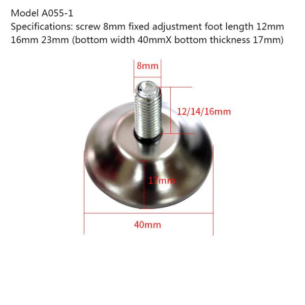 Office Furniture Adjustable Table Legs Foot Pad Non Slip Heightening Support Foot