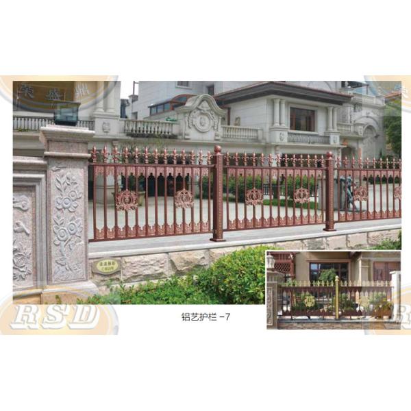 UV Resistant Powder Coated Aluminum Deck Railing for Indoor Outdoor Use