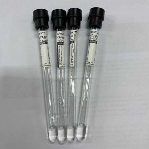 China 1.6ml Sodium Citrate Black ESR Vacuum Tubes Glass Plastic on sale