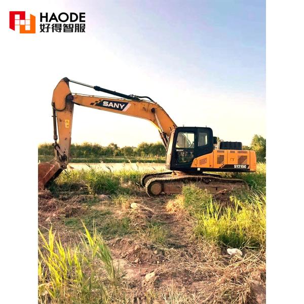 20 Ton Excavator Used Sany Excavator SY215 C Mini Excavator with 0.93m Bucket Capacity