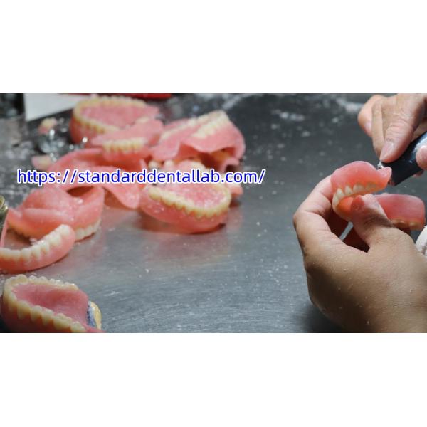 Full Acrylic Denture Acrylic Resin For Dentures Acrylic Complete Denture China Dental Lab