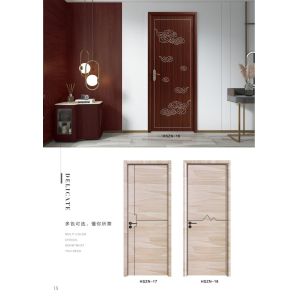 WPC Interior Door 45mm Thickness Waterproof Fire Retardant