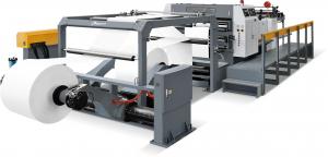 Cheap High Speed Two Rolls Paper Sheet Cutter Machine Servo Precision Paper Cutter Machine wholesale
