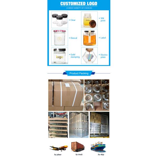 Prodcued Various Sizes Custom Kitchen Glass Food Storage Glass Mason Jar For Spice Cookie Candy