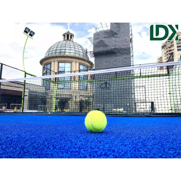 Installation view of padel court