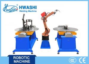 Cheap Motor Cycle Frame Automatic Welding Robot , Metal Frame Industrial Robot MIG Welding Machine wholesale