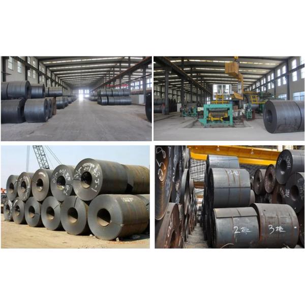 2000mm Hot Rolled Carbon Steel Coil Q235 Ss400 Sandblasting