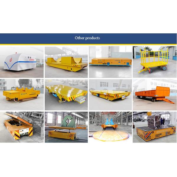 cable drum plate steel ladle transfer cart with High temperature resistance for steel and iron plant