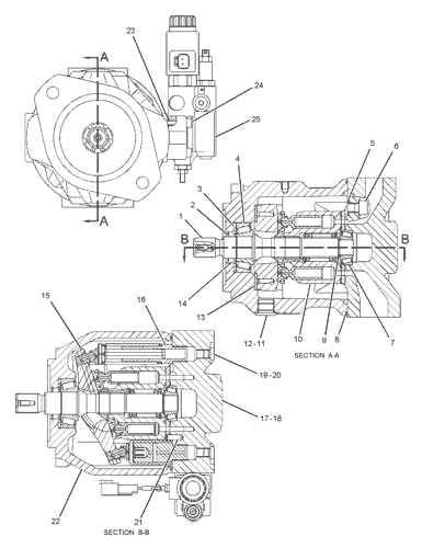 2590815 PUMP GP-PISTON Parts scheme