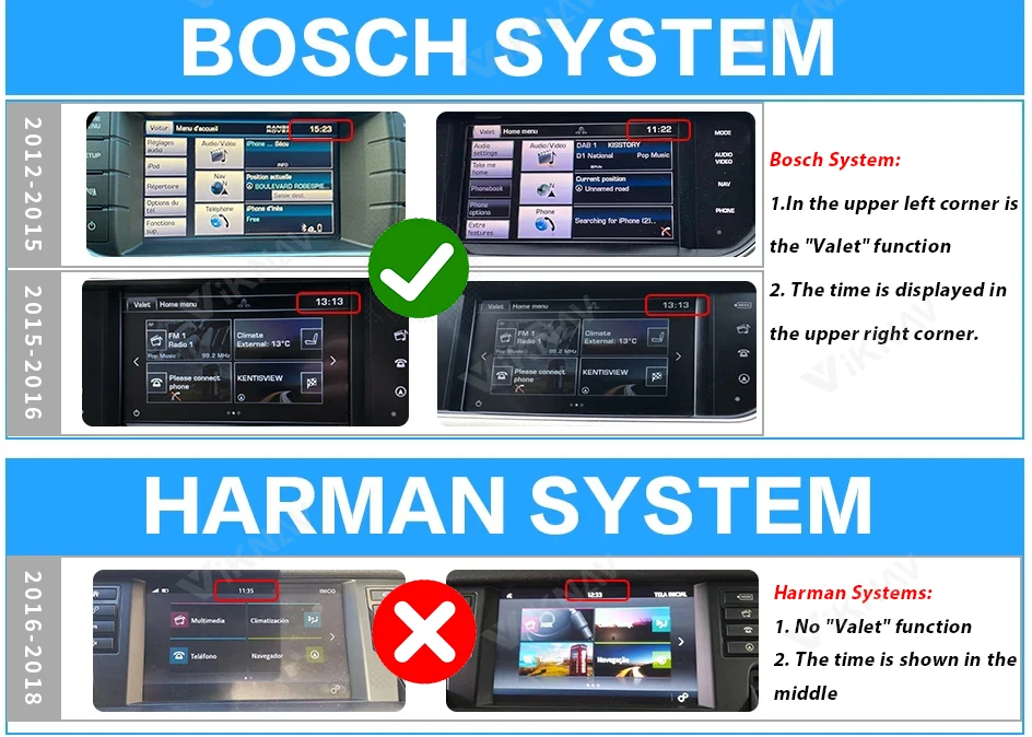 Viknav Android 12 Touch Screen Car Radio For Range Rover Sport L494 2013-2017 GPS Navigation Multimedia Player Android Auto