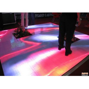 Cheap Full Color Indoor Dance Floor LED Display , LED Light Up Dance Floor Tiles wholesale