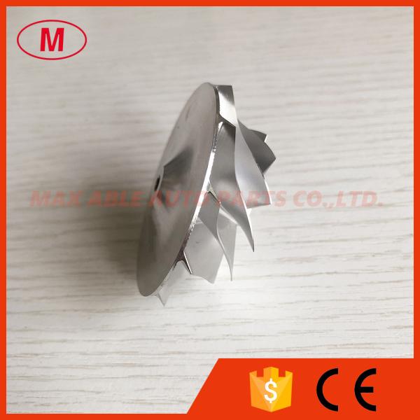 GT12 reverse 42.12/56.03mm 11+0 blades high performance turbocharger milling/aluminum 2618/billet compressor wheel
