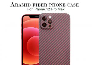 Cheap Carbon Fiber Case Aramid Fiber Mobile Phone Cases For iPhone 12 Pro Max Kevlar Phone Case wholesale