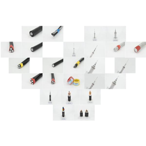 4*25 ASTM Standard Service Drop Cable Electric ABC Cable