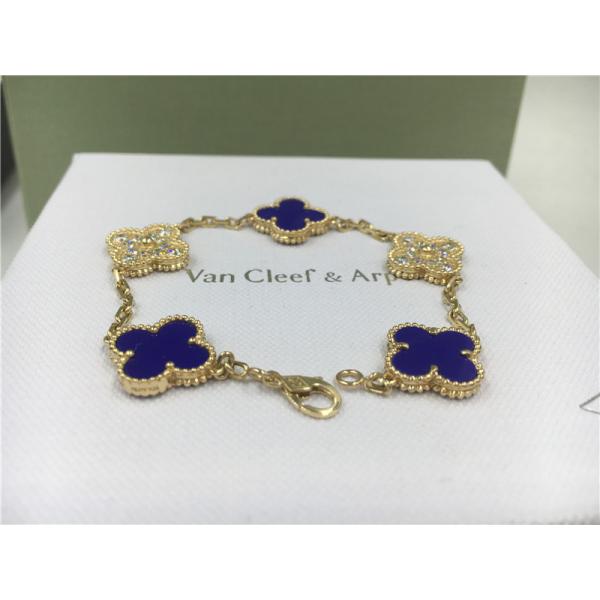 Gold Chain Bracelet Womens With Malachite , 18k Vintage Gold Bangle Bracelet