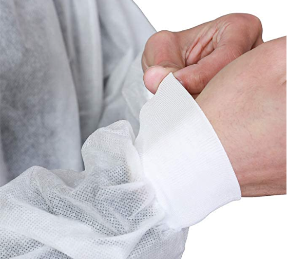 Lightweight Durable Disposable Lab Gown Breathable Anti Dust For Hospital