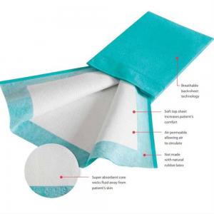 China Super Absorbent Incontinence Bed Pads Disposable Changing Pad Liners 45*60cm on sale