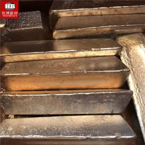 Cheap 96% Cu 4% Beryllium Copper Alloy CuBe Ingots Shaped wholesale
