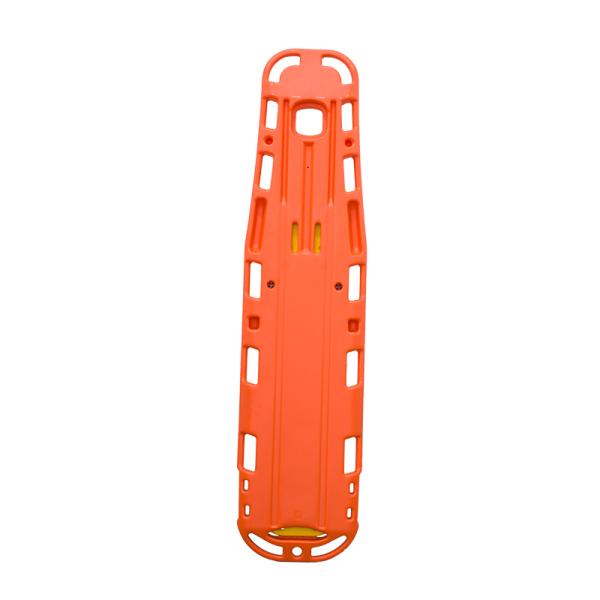 Yellow Orange PE Spine Board For Swimming Pools And Seacoast Rescue