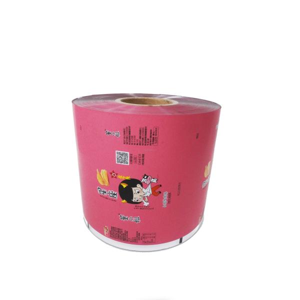 Safety Laminating Automatic Plastic Roll Film For Chips / Snack Packing Bar Film