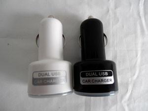 China Promotional Dual USB Car Charger, Micro USB Charger,Portable Mobile Charger on sale
