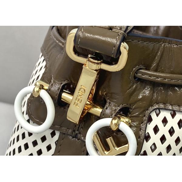 Girls Cute 12cm Hollow Out Bag , Leather Shoulder Bucket Bag