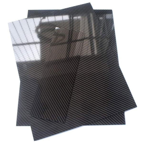 Strong Corrosion Resistance Flexibility 100% 3K Customized Carbon Fiber Panel