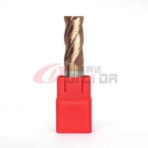 China 20mm 1 Solid Carbide End Mill 25mm Square 4 Flutes on sale