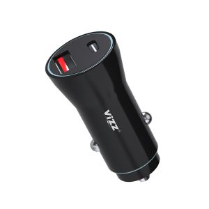 Black White High Output LG16 Lightning Cable Car Charger