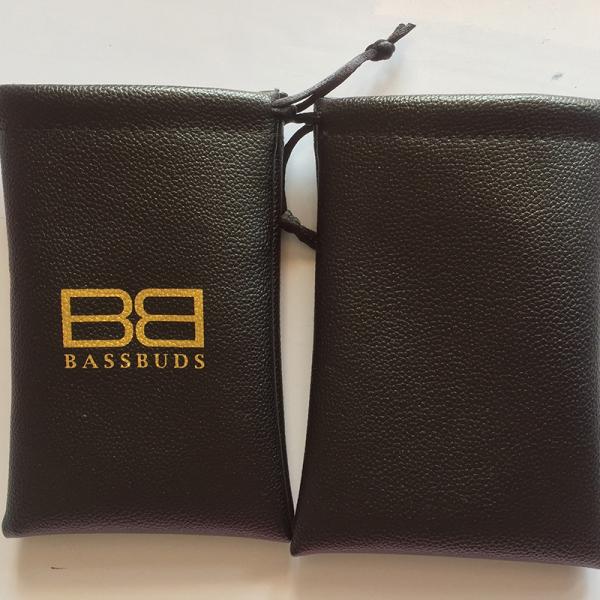 PU Gold-Stamped Leather Bag, High-Grade PU Spring-Type Automatic Storage Bag, Drawstring Cloth Bag, Coin And Key Storage Leather Bag, Headband-Style