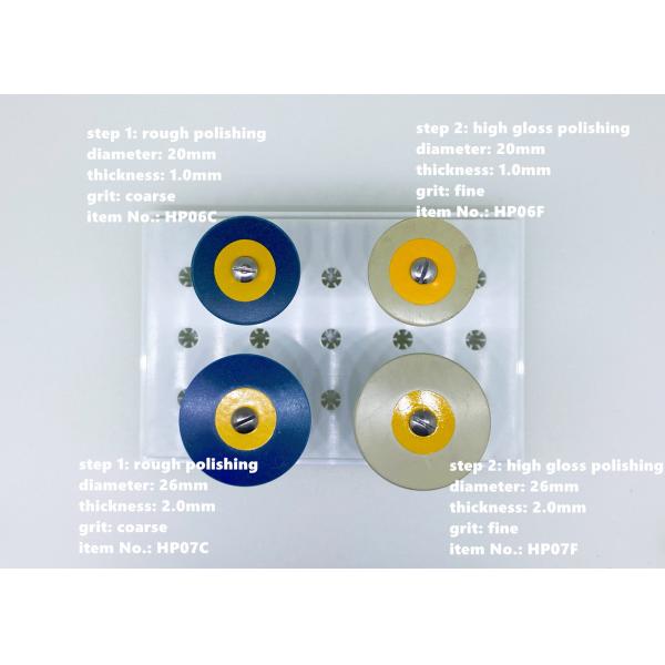 Rubber Silicone Abrasive Diamond Wheel 20mm Sintered Porcelain Grinding Disc
