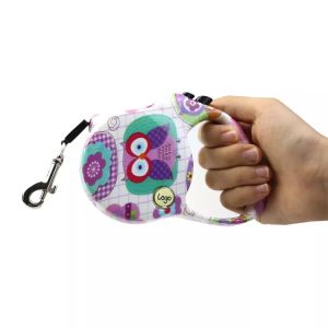 Multifunction Outgoing Retractable Pet Collars Leashes Non Slip Handle