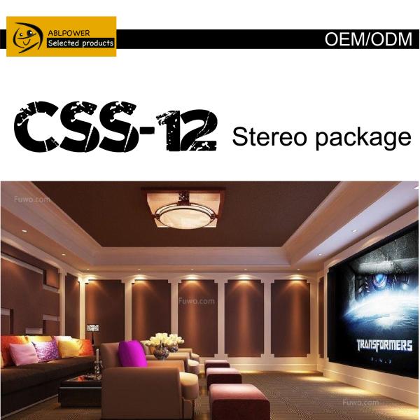 AC3 12 Inch Speaker Pair 600W Digital Karaoke Power Amplifier